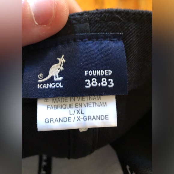 Men’s Green/Black Kangol Hat - Picture 3 of 4